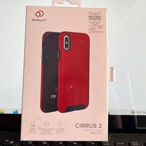 Red CIRRUS 2 IPhone. Protective Case